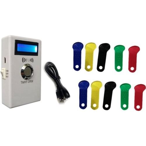 TMRF-2RW Ibutton Programmer DS1990A Duplicator Cloner Copier 125Khz RFID Reader Writer RW1990 Key Token T5577 RFID