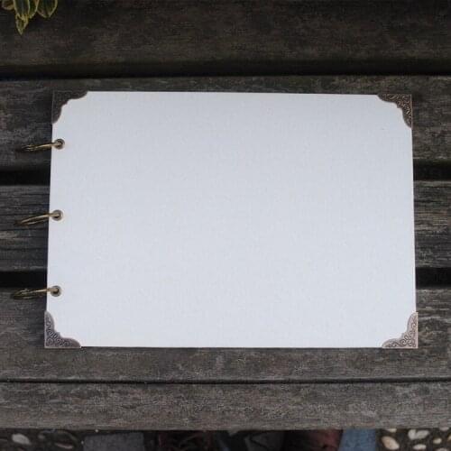 12 inch Paper DIY Photo Album Family Memory Record Scrapbooking Album Sticky Type For Wedding Party Baby Wedding Guest Book