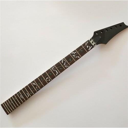 Maple 24 frets electric guitar neck part rosewood fingerboard locking nut guitar neck Replacement gloss