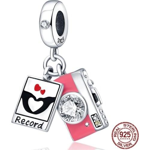 Hot Sale Girl Boy Charm Beads Fit 3mm Bracelet Authentic 925 Sterling Silver Baby Travel Beads DIY Jewelry Making