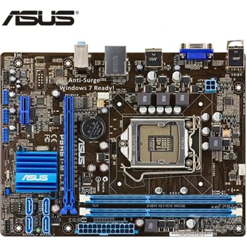 ASUS P8H61-M LX3 Motherboard LGA 1155 DDR3 16GB H61 P8H61 M LX3 Desktop Mainboard Systemboard SATA II PCI-E 2.0 PCI-E X16 Used