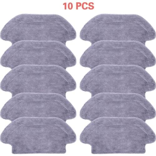 New 5pcs/10pcs mop inserts for Viomi V2 V-RVCLM21B mijia STYJ02YM series robot vacuum cleaner accessories fabric mop insert kit