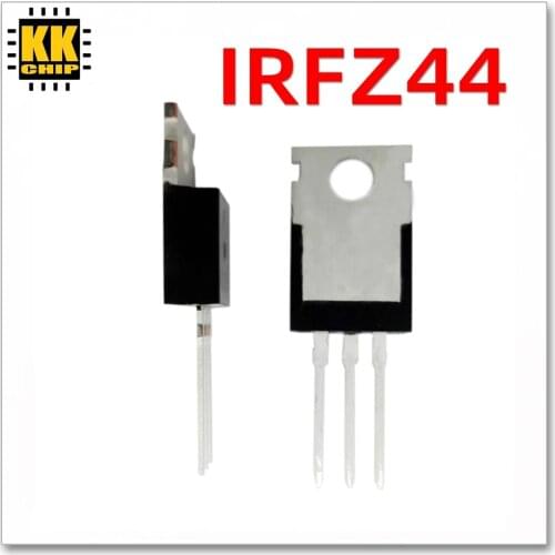 10pcs/lot IRFZ44 To-220 Field-effect Transistors FET