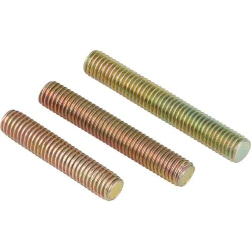 Rod Bar Stud Fully Threaded M6 M8 Color Zinc Plated for Furniture Connection