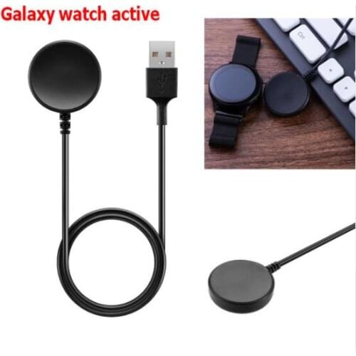Replacement Smart Watch Charging Dock USB Charger Cradle for Samsung Galaxy Watch Active 1/2/3 R500 Wireless Charger USB Cable