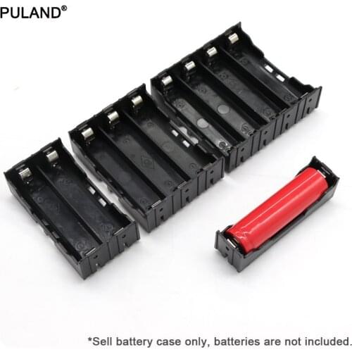 1PCS 1x 2x 3x 4x 18650 Hard Needle Mobile Power Shell 18650 ABS Battery Holder Storage Box Shell 1 2 3 4-slot Battery Box