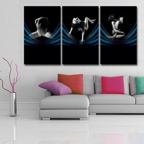Human abstract nude art painting Wall Art Canvas Poster and Prints Canvas Oil Painting Wall Pictures for Living Room Home Decor