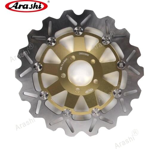 Arashi 1PCS For KAWASAKI W 800 2011 2012 2013 2014 2015 2016 Floating CNC Front Brake Disc Rotor W800 W650 ZZR 250 ELIMINATOR ZL