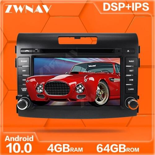 ZWNAV Android10 DSP Car Radio Multimedia Video Player For Honda CRV CR-V 2012-2015 Navigation GPS 2din dvd Radio Headunit Stereo