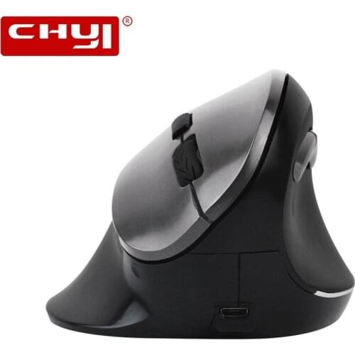 Ergonomic Vertical Mouse 2.4G Wireless Mouse Optical Adjustable DPI Computer Mause Rechargeable USB Mice For Laptop PC Gaming