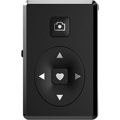 Wireless Bluetooth Selfie Camera Shutter Page Turning Remote Control for Phone