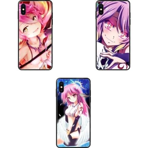 Black Soft TPU Ultra Thin Cartoon Pattern Cartoon No Game No Life Jibril Places To Buy For Galaxy A5 A6 A7 A8 A10 A10S A20 A20S