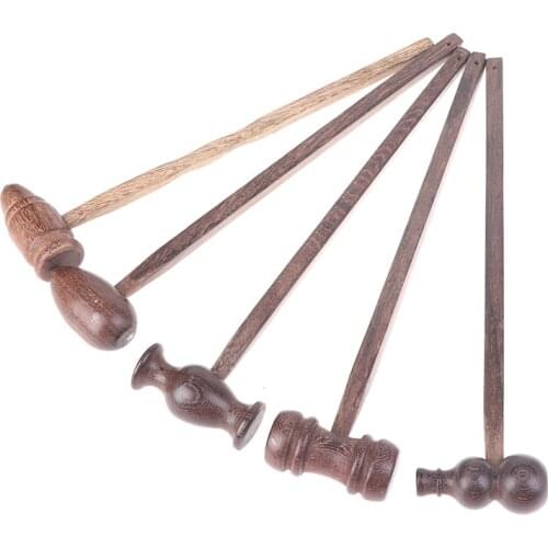 Wooden Massage Hammer Fitness Stress Relax Massager Stick Body Fitness Hammer