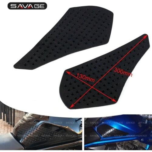For SUZUKI GSF 650 BANDIT 1250 2010 2012 GSX 1250FA Motorbike Accessories Traction Side Anti Slip Sticker Knee Grip Tank Pad
