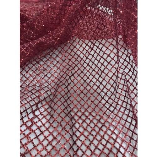 Fashion glued glitter sequins embroidery tulle mesh lace Z-han118101 for stage dress
