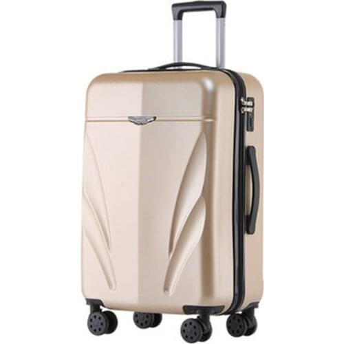 Fashion business ABS+pc luggage 20-inch boarding luggage retro password lock universal wheel luggage 26-inch large capacity