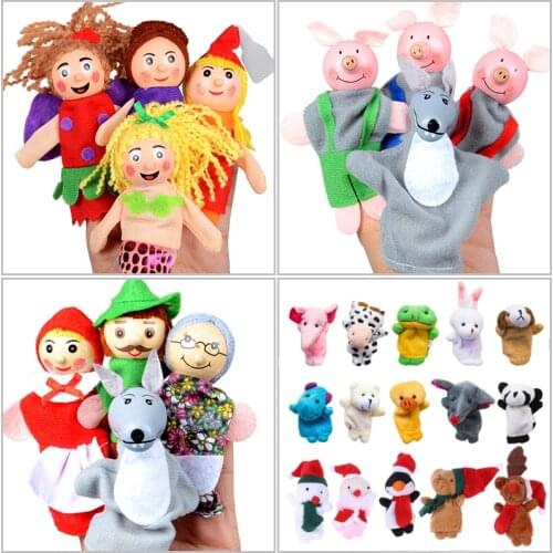 MOQIDODO Hand Puppets And Finger Puppets