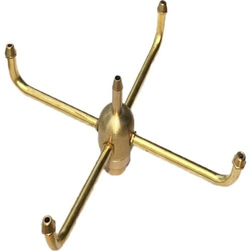 Rotary fountain nozzle landscape fountain nozzle thickening rotary nozzle high quality brass rotary nozzle