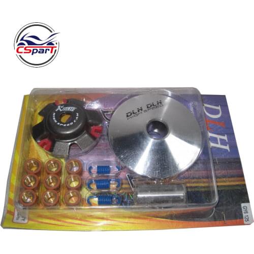 High Performance CVT Variator Kit with Roller Weights Drive Pulley for GY6 125cc 150cc 152QMI 157QMJ and Dio Scooter Moped
