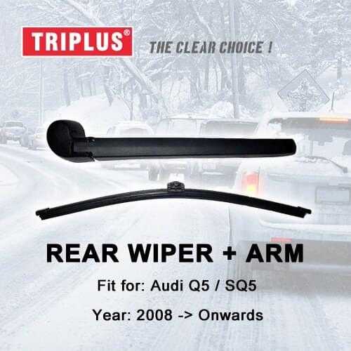 Rear Wiper Arm with Blade for Audi Q5 / Audi SQ5 (2008-Onwards) 1pc 13" 325mm,Rear Wiper Arm & Rear Wiper Blades