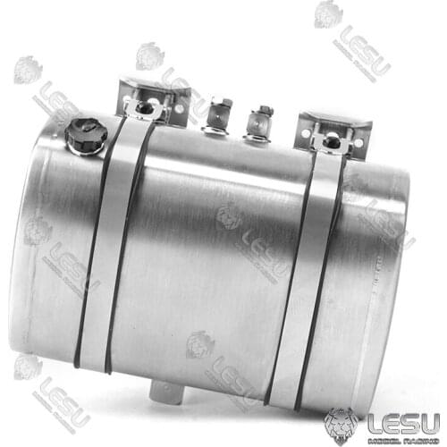 1/14 RC LESU Metal Hydraulic Oil Fuel Tank 85MM for TMY Tractor Truck Dumper TH16723-SMT3