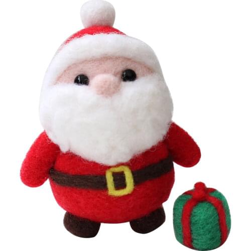 1Pcs Wool Felt Poked Felt Craft DIY Poked Set Handcraft Kit for Needle Material Bag Non Finished