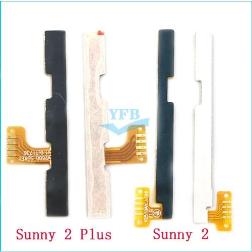 20pcs For Wiko Lerry 2 4 Sunny 2 Plus View XL Max Jerry 3 Slide Freddy Berry Tommy Power On Off Button Volume Switch Key Flex