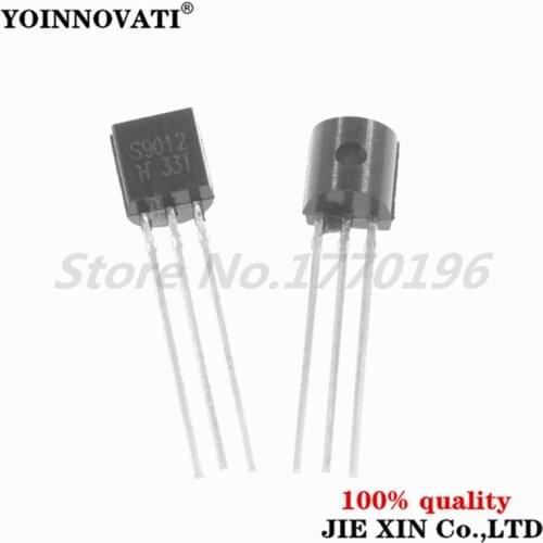 100PCS S9012 TO-92 9012 TO92 triode transistor New original