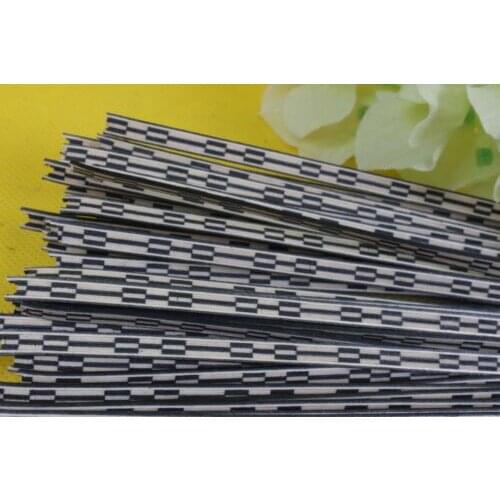 20x Guitar Strip inlay 640x5x1mm LUTHIER FIGURED PURFLING Guitar parts #78