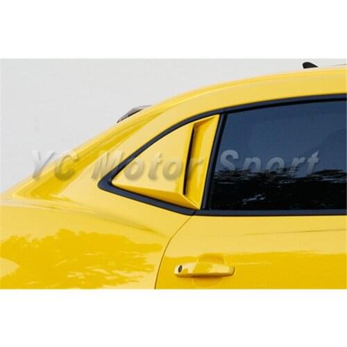 Car Accessories Carbon Fiber X Style Window Scoop 2pcs Fit For 2010-2011 Chevrolet Camaro Side Widnow Scoop Trim