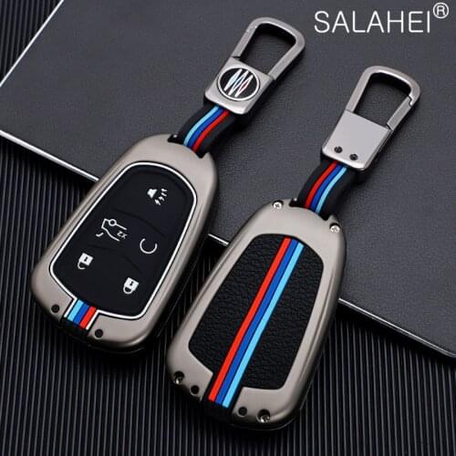 Car Key Case Cover Remote Key Bag For Cadillac ESV Escalade CTS XTS ATS-L SRX 28T ATS 2015 2016 2017 2018 CT5 XT5 XT6 Accessorie