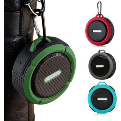 Wireless Water Resistant Speaker with Suction Cup for Home Car Travel GDeals