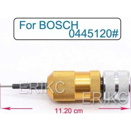 E1024085 Common Rail Injector Electromagnetic Valve Armature Lift Measuring Seat Tool for BOSCH 0445120# Series