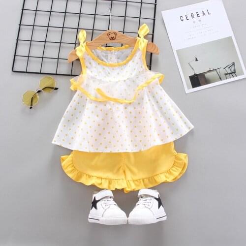 NEW Newborn Baby Girls Clothes Sleeveless Dress+Briefs 2PCS Outfits Set Striped Printed Cute Clothing Sets Summer Sunsuit
