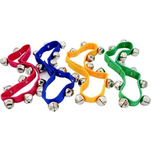 Orff Instruments Children dance wrist bell Waist bell Early Education toys Baby Magic gift musical shaker sticks kids game