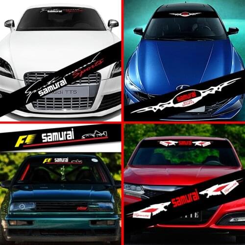 Car Front Windshield Prevent Sunlight Reflection Stickers For Suzuki Samurai Fluence Decoration Decals Styling Parts Accessories