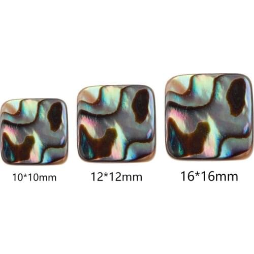 Natural Abalone Shell CABOCHON Beads For Jewelry Making 5 Pcs DIY Accessorries Beads For Earring Ring For Women Gifts