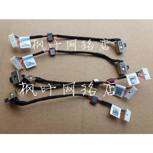 New DC Power Jack Harness Cable For Dell Inspiron 15 5566 i5566 P51F 3000 5000 3559 5558 5555 5459 5559 Charging Port Socket Con