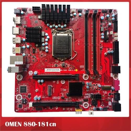 Original Desktop Motherboard for HP for OMEN 880-181cn MS-7A61 Z370 L02051-001 L02051-601 Fully Tested,High Quality