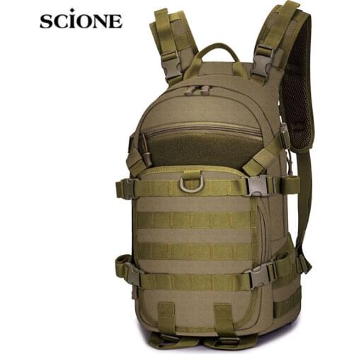 Outdoor Tactical Backpack Men Military Cycling Camouflage Army Camping Hiking Bag Water Repellent Mountaineering Sport XA901WA