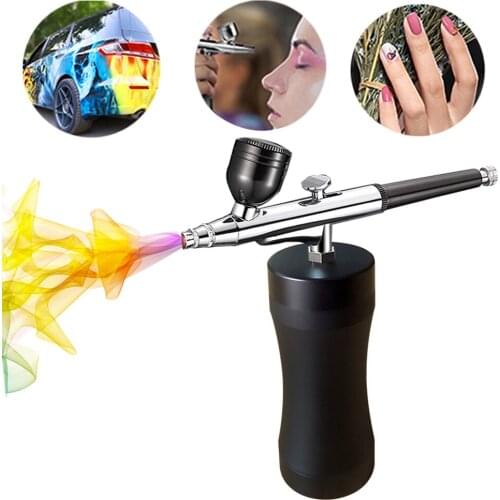 Rechargeable Airbrush Makeup Kit With compressor Makeup Nail Art Airbrush Cake Temporary Face Paint Body Tattoo Kit