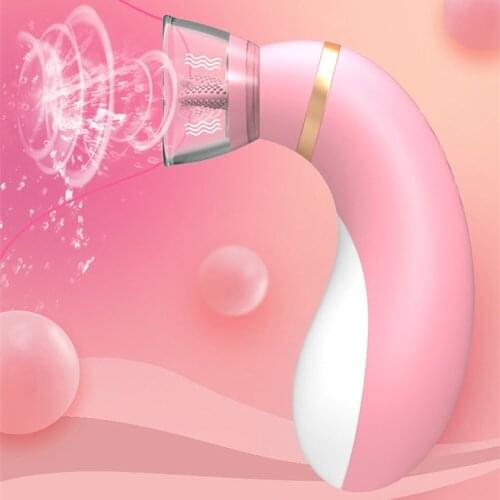 Pussy Sucking Dildo Vibrator Sex Toys for Woman Tongue Licking Clitoris Stimulator Nipple Sucking Vibrator Masturbator Sex Toys