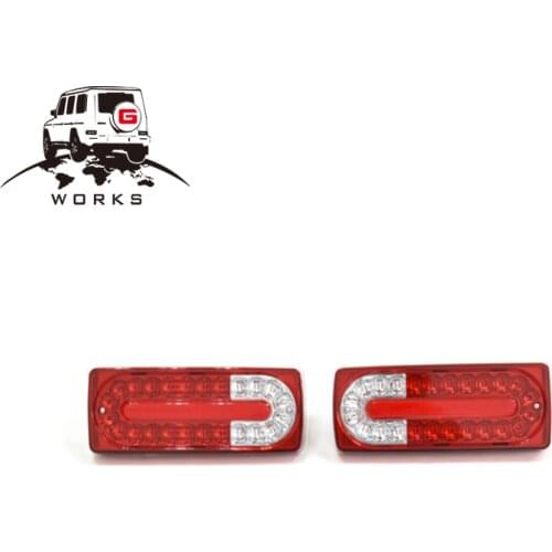 G class W463 LED tail lights red AND black for W463 G Class G500 G55 G63 G65 1990-2018y