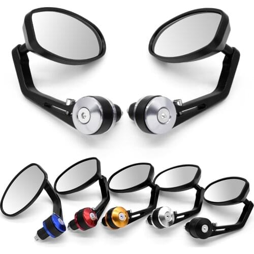 For Honda CB F1000 600F F600 R600F Hornet 250 CB919 Universal Motorcycle Aluminum Rear View Handle Bar End Side Rearview Mirrors