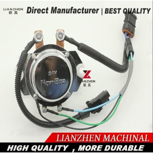 High quality excavator Replacement Spare parts for Kobelco excavator Relay Battery 24V