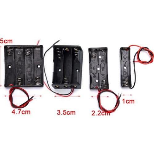 1x 2x 3x 4x AAA Battery Holder Case AAA Cell Storage Box Battery Container