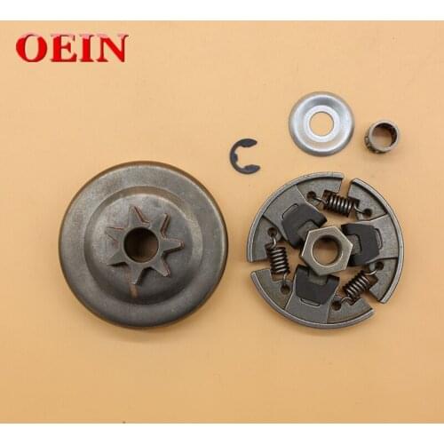 .325" 7 Teeth Clutch Drum Chain Sprocket Rim Cage Bearing Kit Fit For STIHL MS250 MS230 MS210 MS 025 023 021 Gas Chainsaw Parts