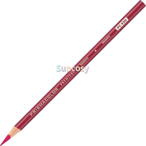 Prismacolor Premier Colored Pencil Open Stock-Magenta,pc930 Single Red Color Pencils, Lapiz Artist Drawing Pencils 4pcs