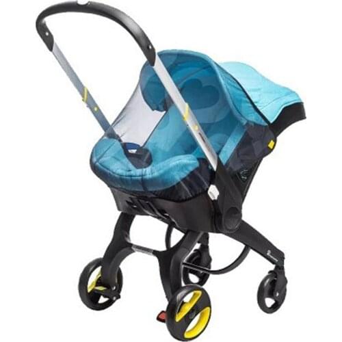 4 In 1 Baby Car Seat Stroller Accessories Baby Carriage Raincoat Cover Pram Cushion Rain Cover Mosquito Net Change Washing Kits