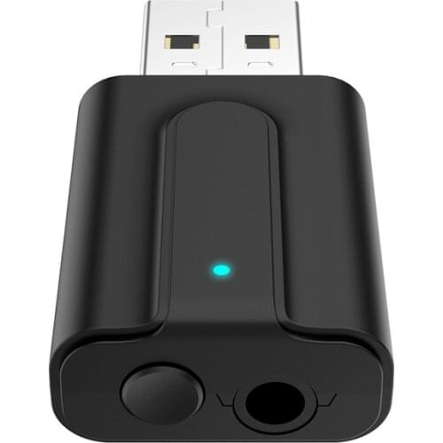 5.0 Bluetooth Adapter USB Bluetooth Receiver Transmitter Audio Wireless Computer Adaptador Mini Sender for Car TV Earphone